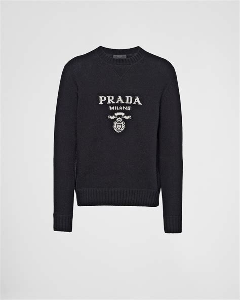 prada milano crewneck|Prada sweater.